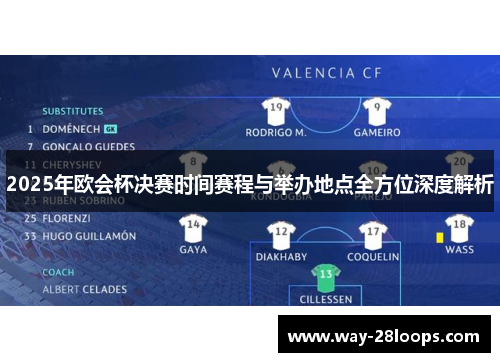 2025年欧会杯决赛时间赛程与举办地点全方位深度解析 2025年欧会杯决赛时间赛程与举办地点全方位深度解析