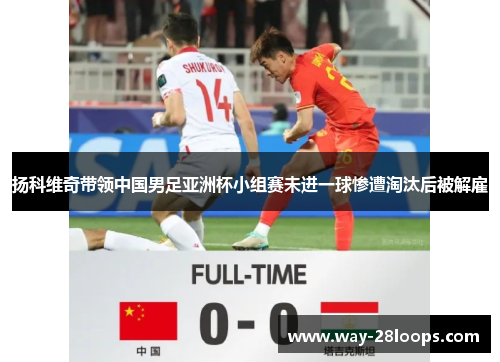 扬科维奇带领中国男足亚洲杯小组赛未进一球惨遭淘汰后被解雇 扬科维奇带领中国男足亚洲杯小组赛未进一球惨遭淘汰后被解雇